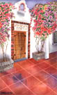 "Puerta " - an original watercolor