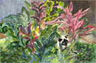 "Jungle Cat" original watercolor
