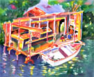 "No Fish Today" - an original  watercolor