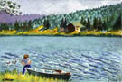 "Tahoe Afternoon" - an original watercolor
