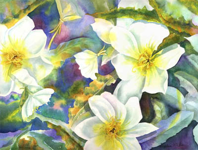 "Wildflowers" A Watercolor by Kathleen McGee
