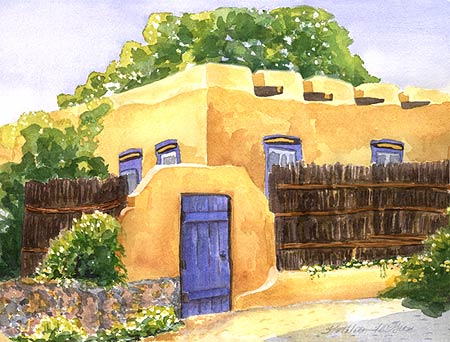 Santa Fe Series II Watercolor 